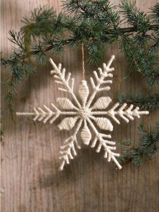 Woollen Snowflake – Large