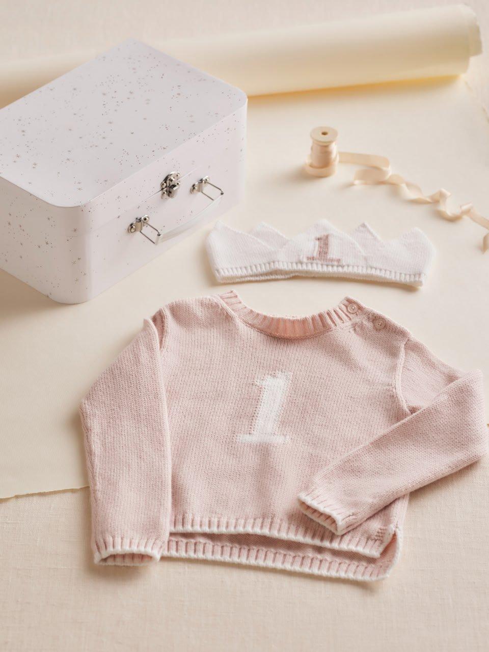 1st birthday pink gift set