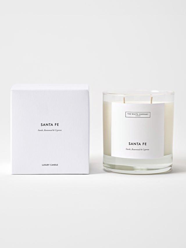 santa fe luxury 2 wick candle