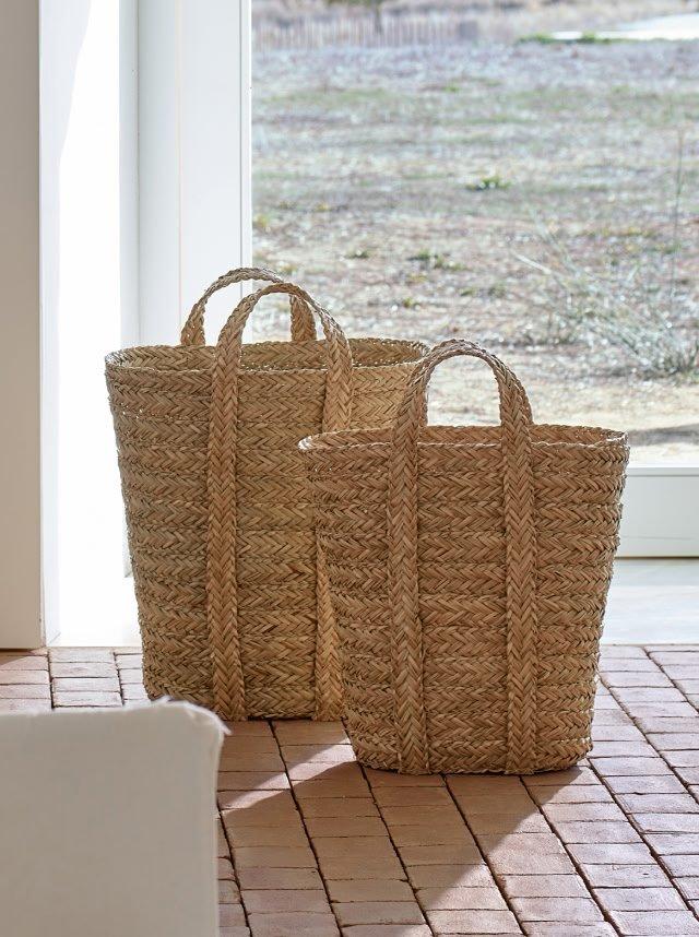 Seagrass Tall Baskets – Set of 2
