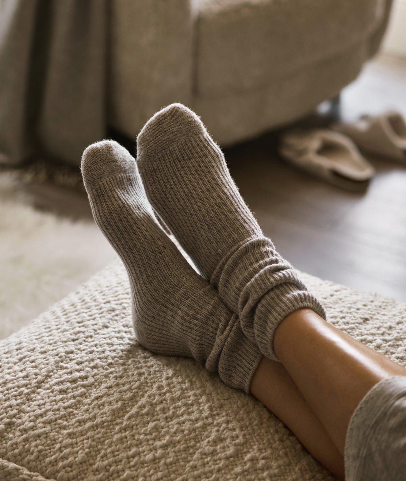 cashmere bed socks