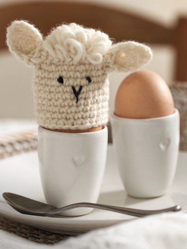 lamb egg cozies