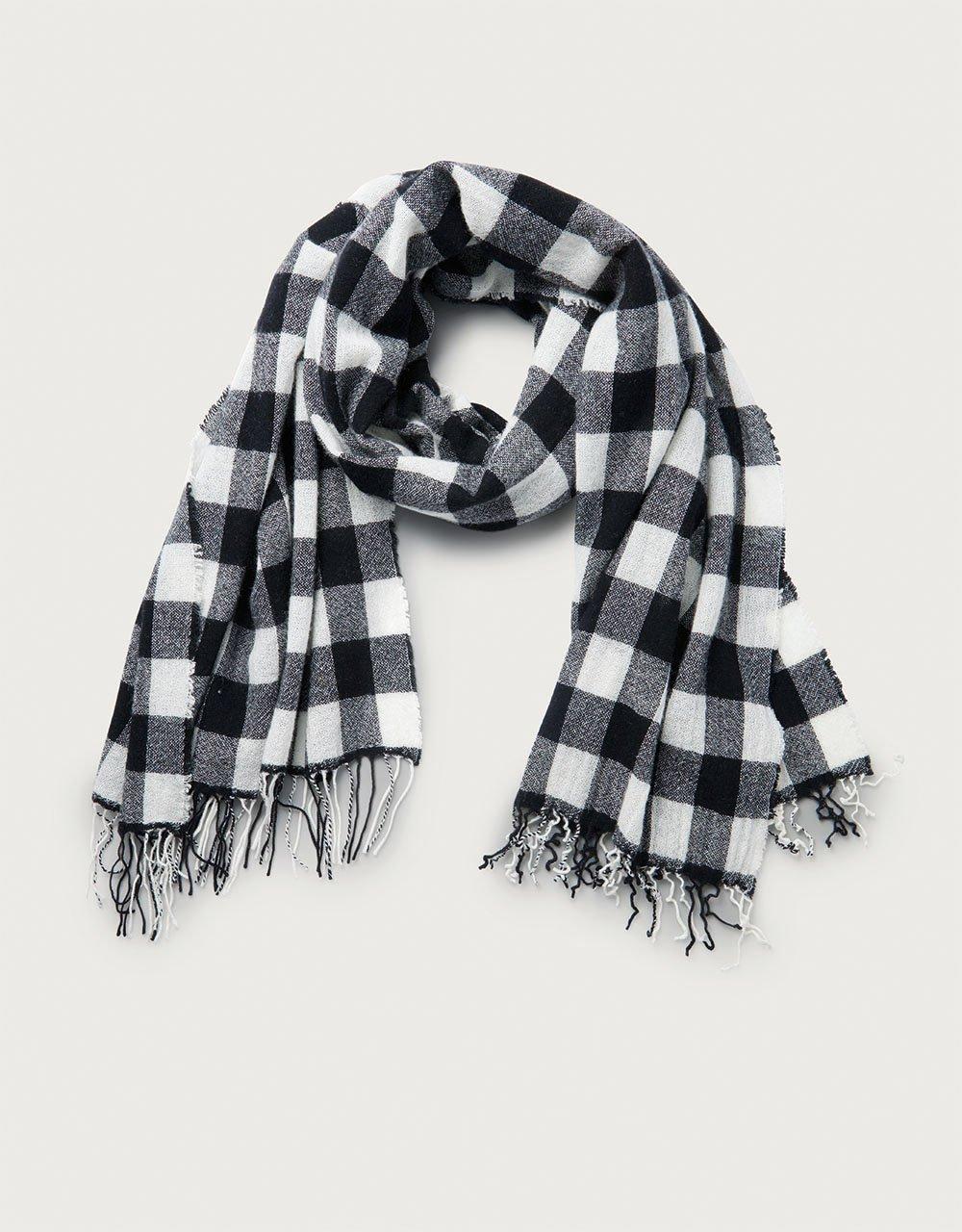 gingham-long-wool-scarf