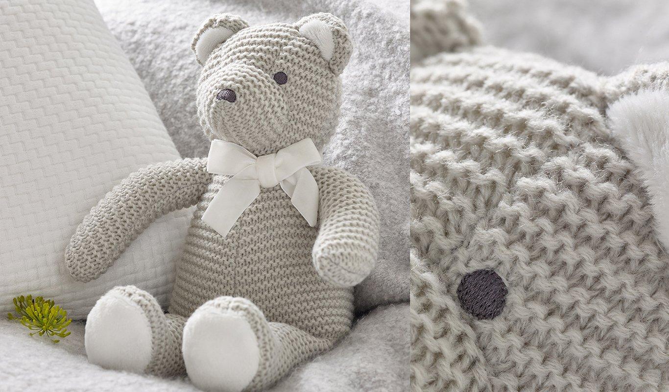 white company teddy bear