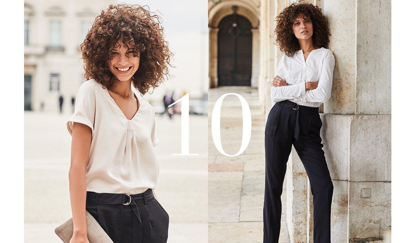 The White Company D-Ring Tapered Trousers