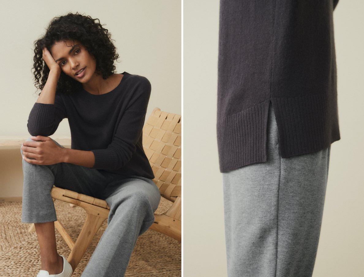 White company cashmere on sale jumpers