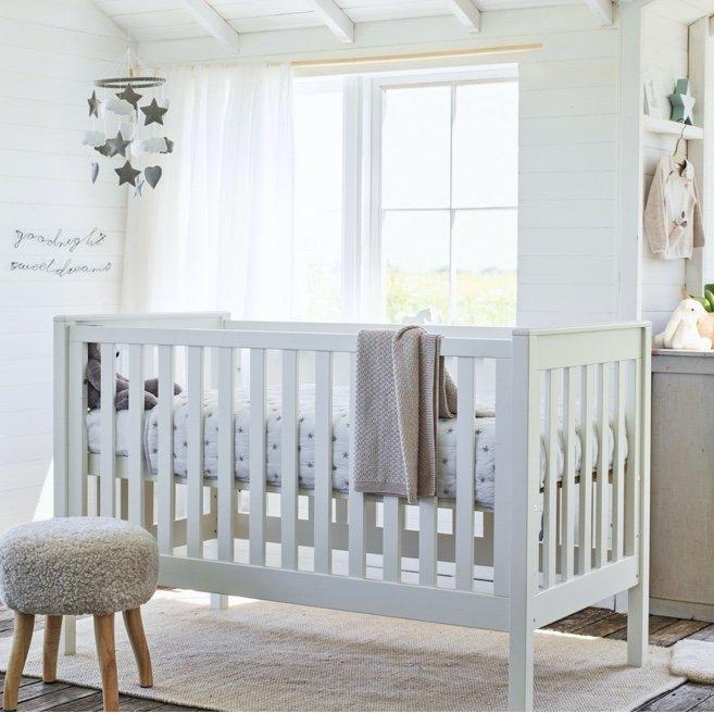 white company baby furniture