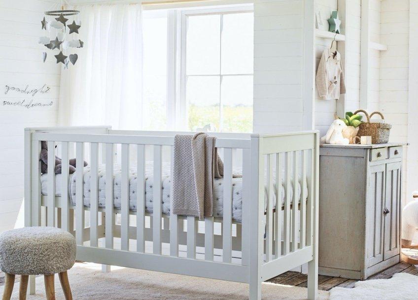 white company baby furniture