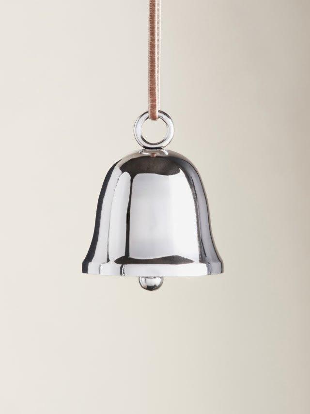 hanging silver bell