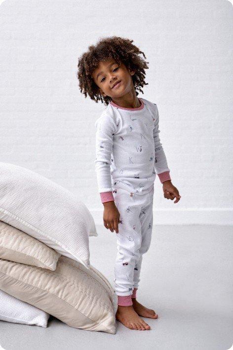 The white best sale company girls pyjamas