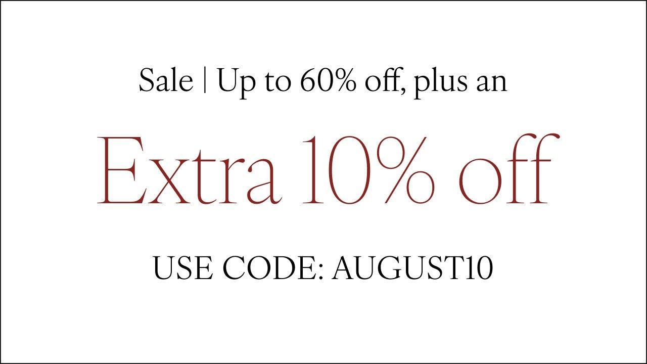 a white box with a black ribbon and a 60 % off sign