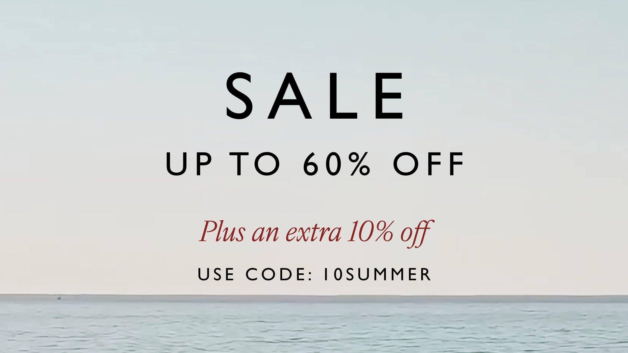 an advertisement for an extra 10 % off sale